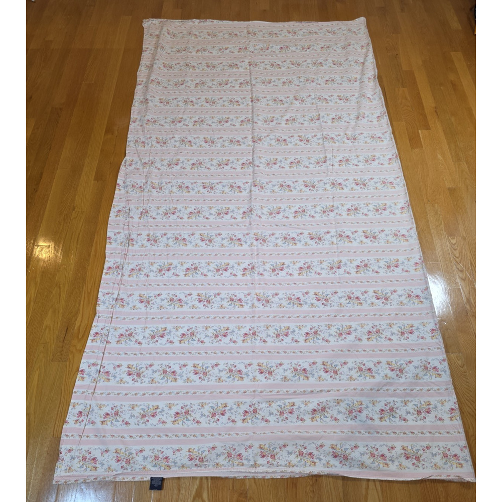 Ralph Lauren Millicent King Flat Fitted Sheets Pink Floral Italy Grandmillennial - Picture 8 of 15
